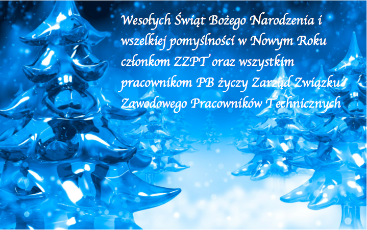 Życzenia świąteczne – Związek Zawodowy Pracowników Technicznych